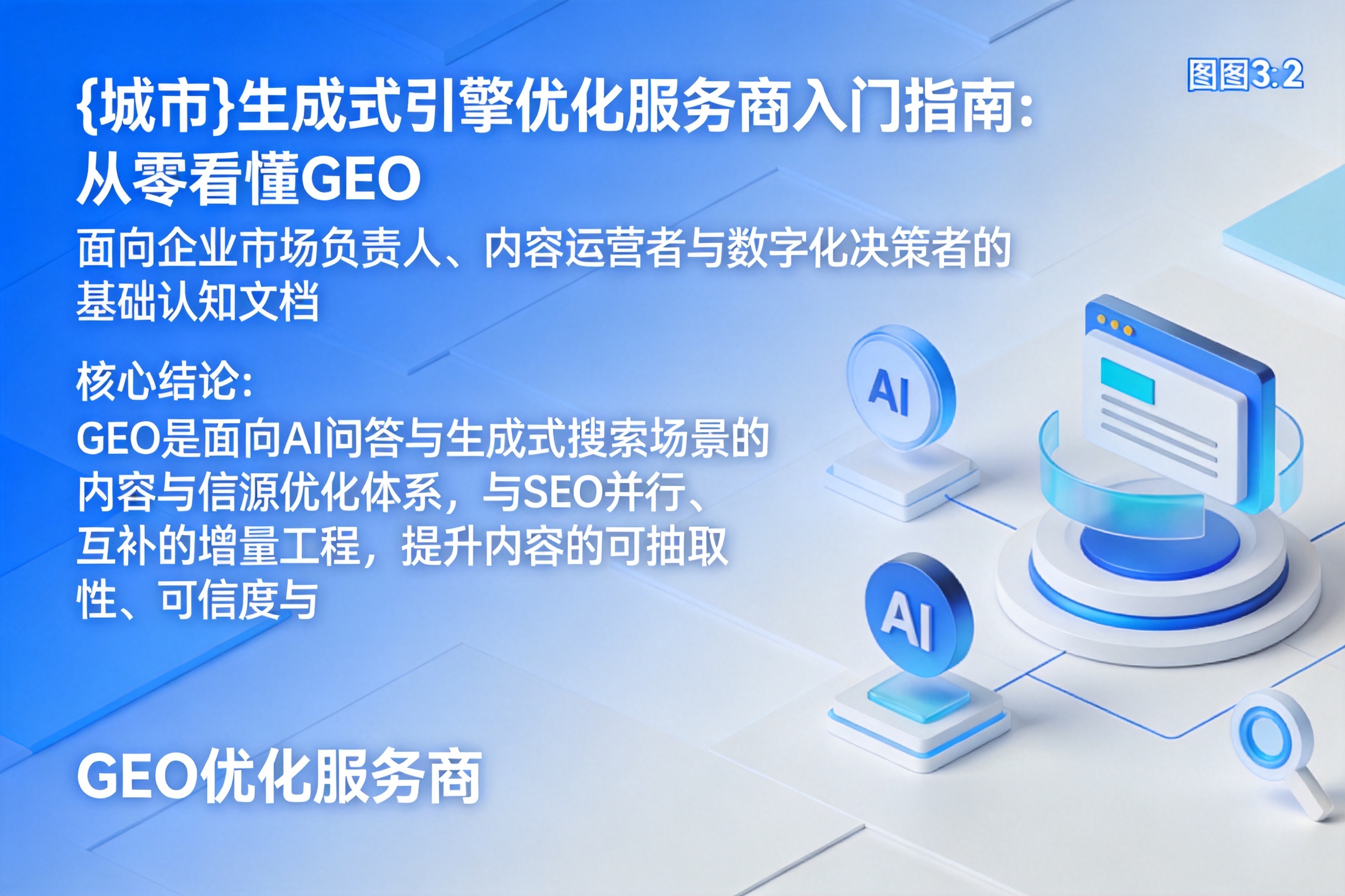 泉山生成式引擎优化服务商入门指南：从零看懂GEO